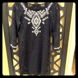 Express Boho lace dress